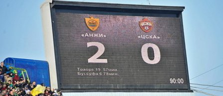 Anzhi Makhachkala i-a suflat primul loc echipei TSKA Moscova